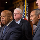 Rep. John Lewis (D-Ga.) and other members of Congress introduce the Voting Rights Amendment Act on Jan. 16, 2014, in Washington, D.C.
DREW ANGERER/GETTY IMAGES